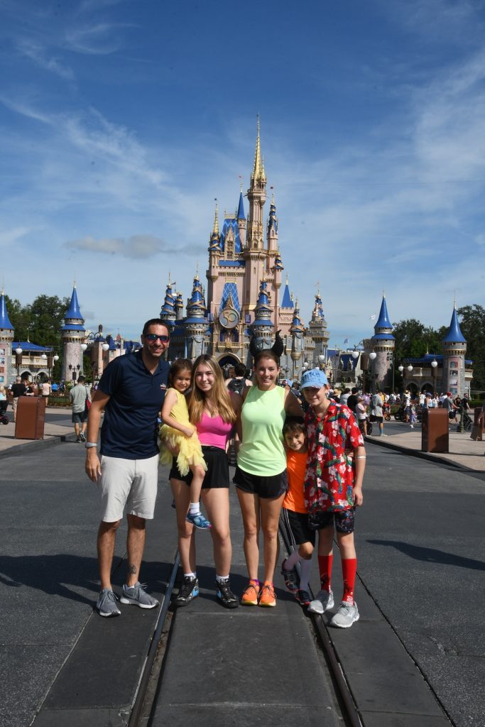 Clarissa Manno and Family at WDW