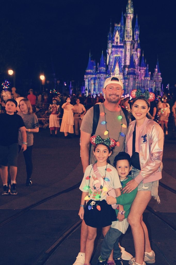 Meggan Ory and family at Disney World