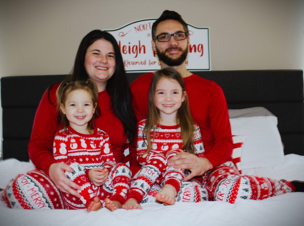 Tanya Edwards and family